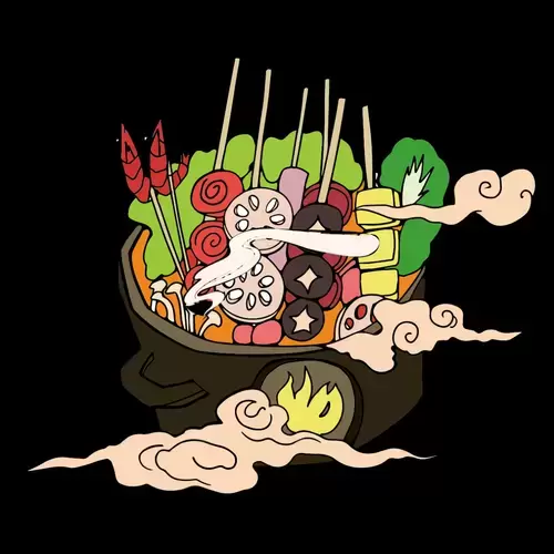 中华美食-串串插图