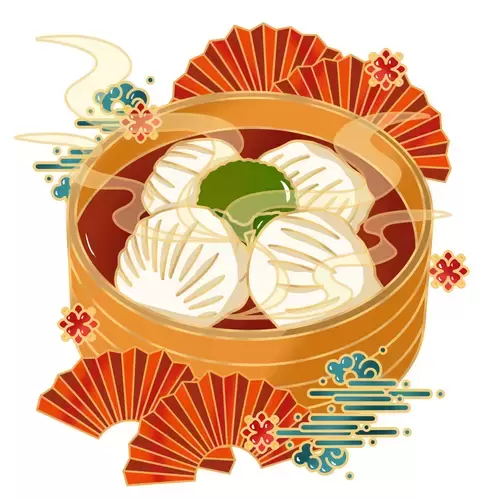 中华美食-小笼包插图