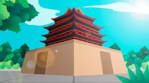 中国古建-古城楼插图