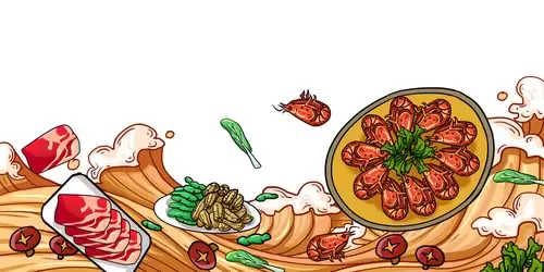 中华美食-油焖大虾插图