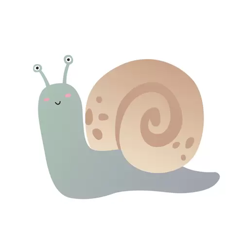 森林动物-蜗牛插图