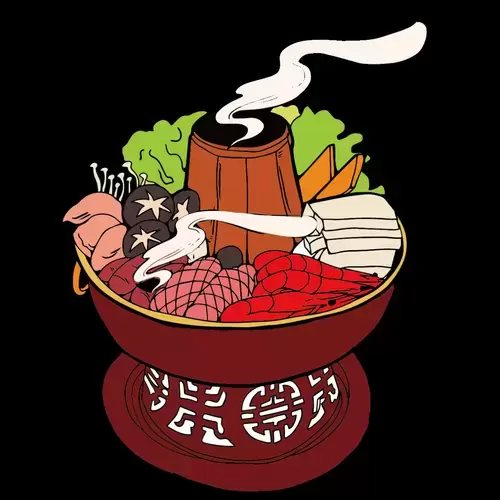 中华美食-火锅-铜锅插图