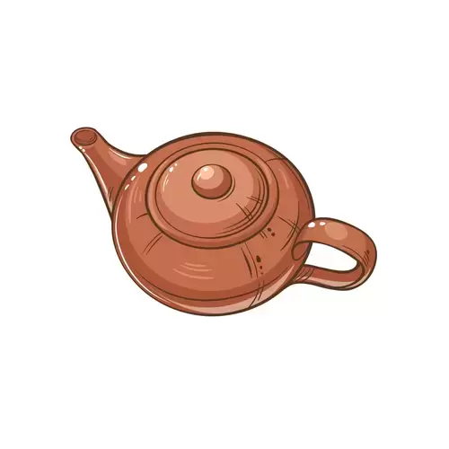 茶具插图-紫砂壶插图