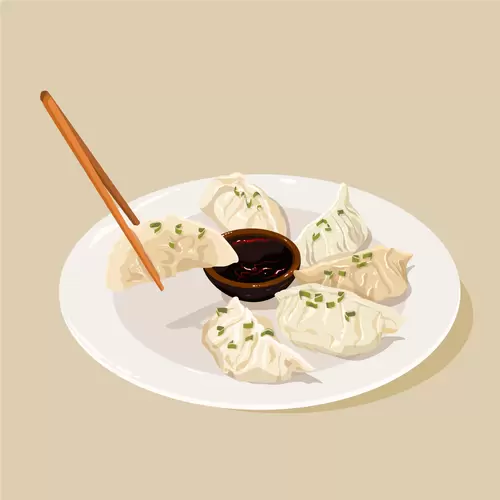 日本美食-饺子插图