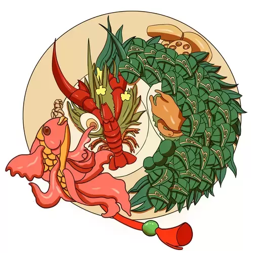 中华美食-小龙虾插图