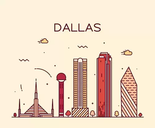 全球城市印象-达拉斯插图