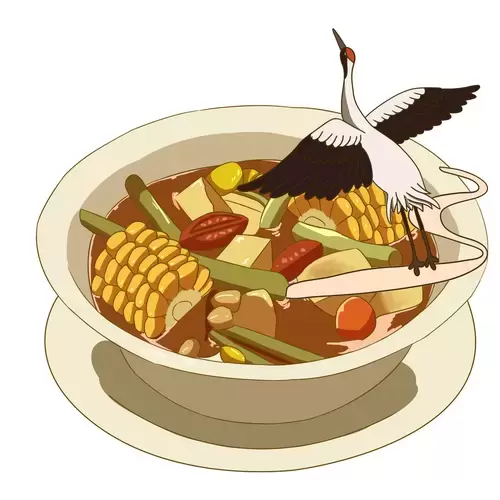 中华美食-排骨玉米汤插图