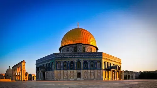 耶路撒冷圆顶清真寺4K高清壁纸